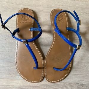 Tory Burch Strappy Flat Sandals 9M
